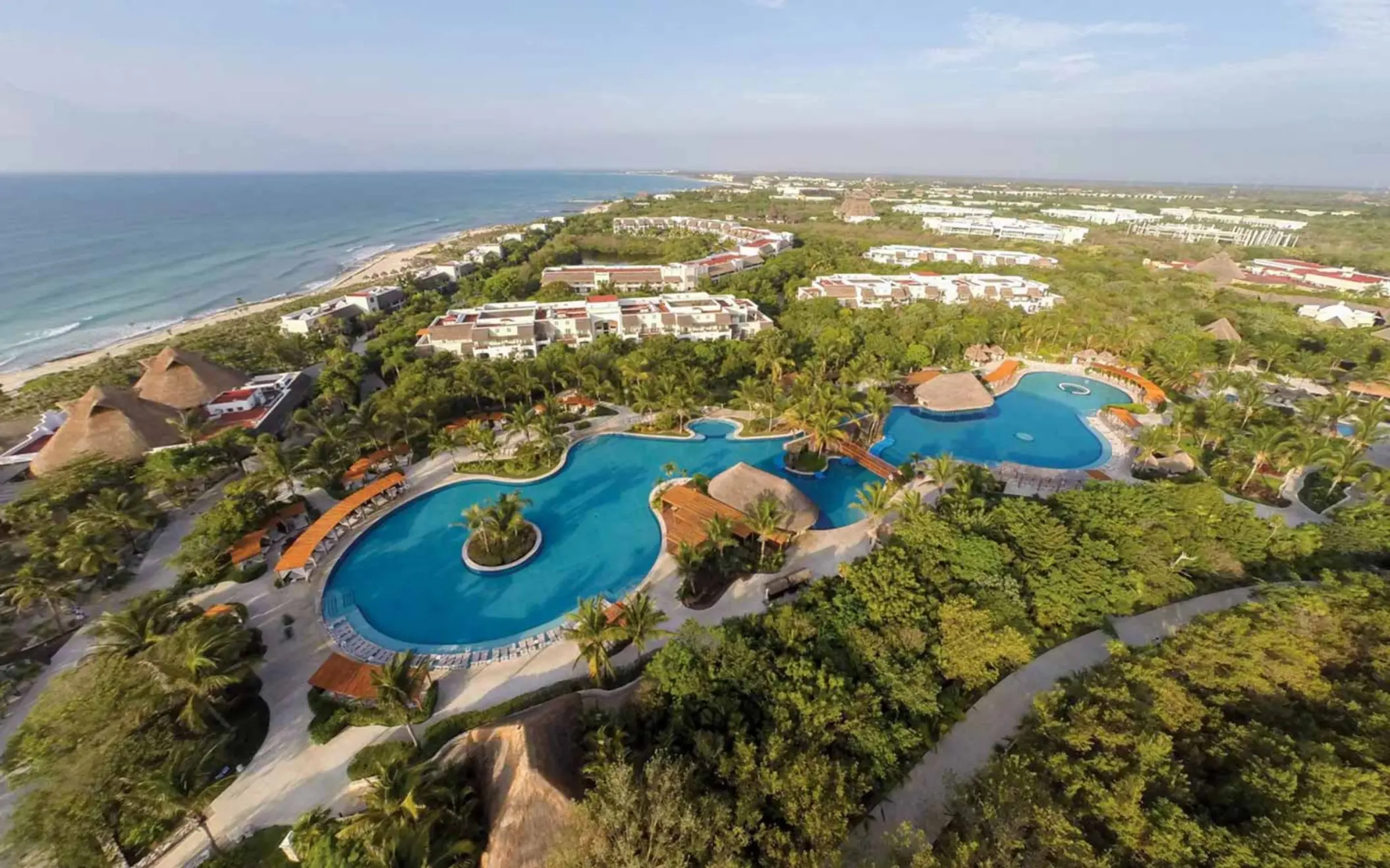 top view of Valentin Imperial Riviera Maya
