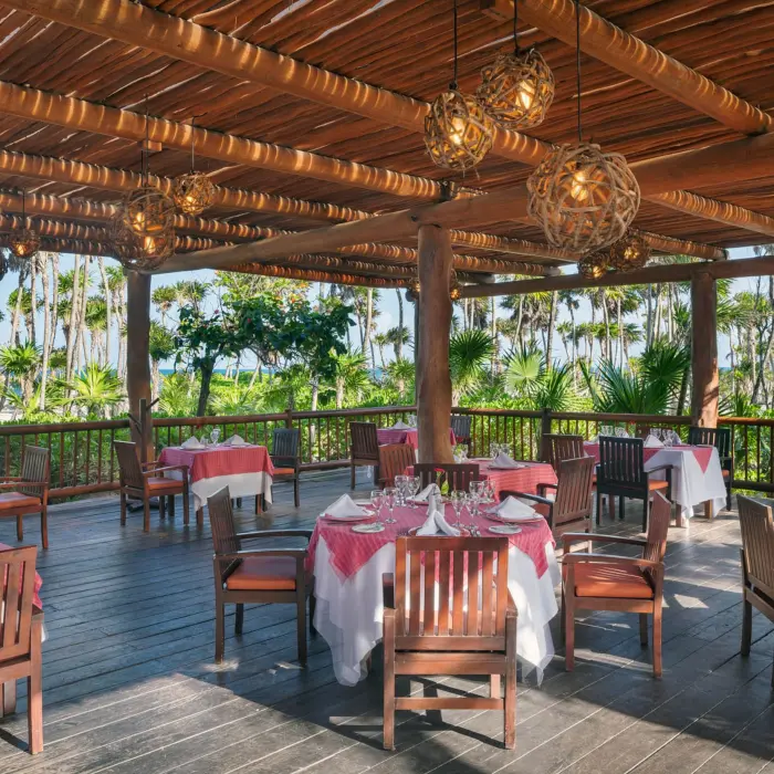 valentin imperial riviera maya tierra restaurant