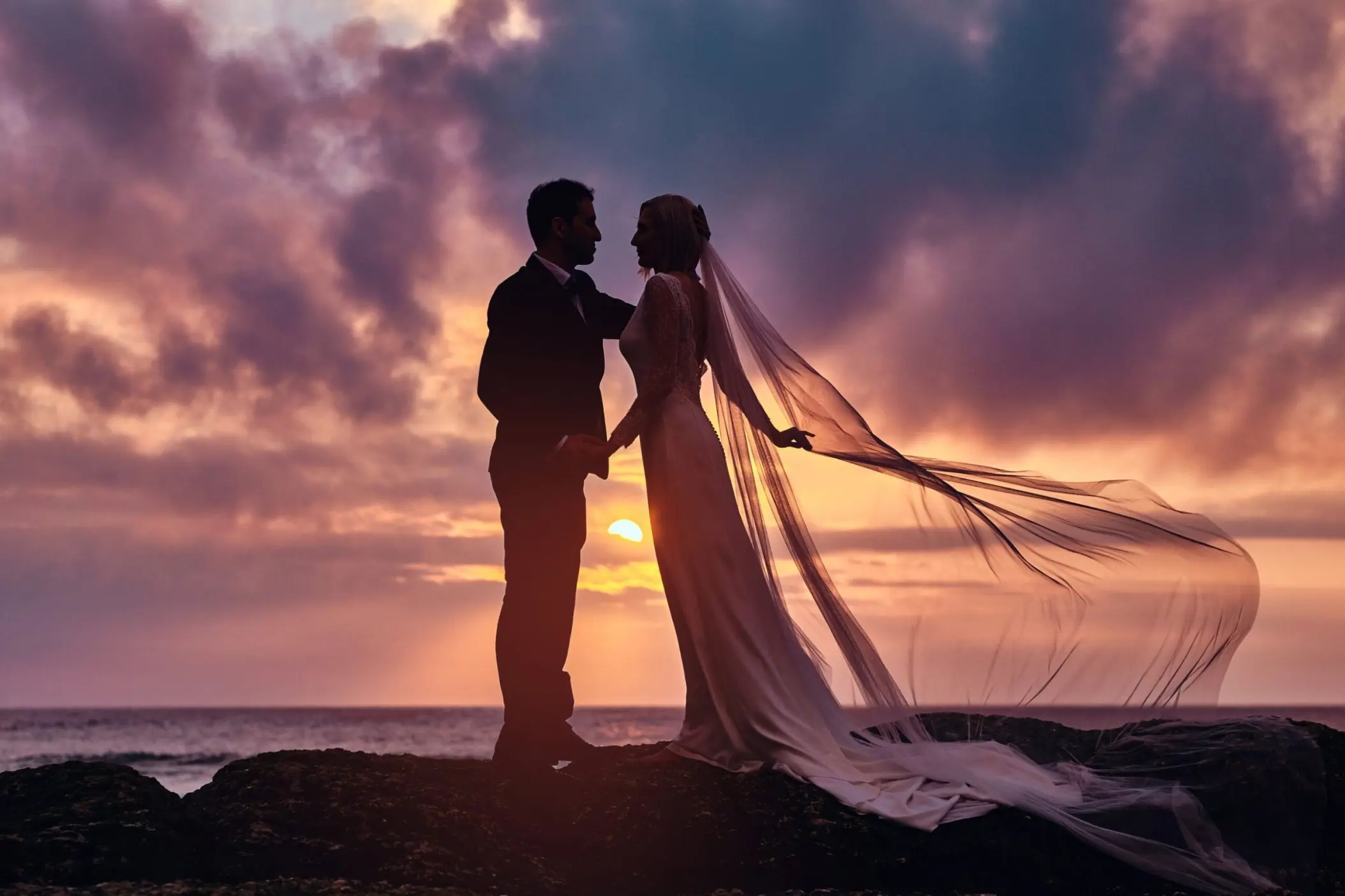 bride and groom at Viva Maya by Wyndham