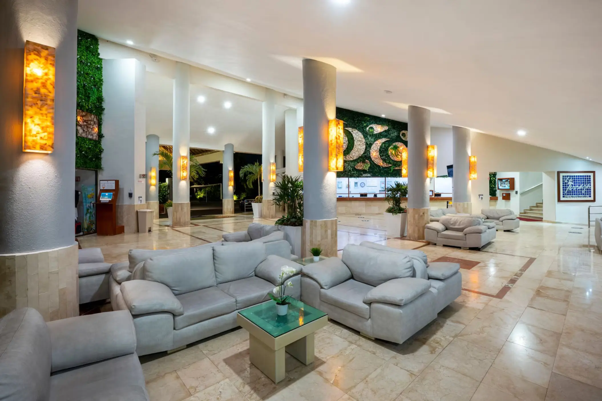 lobby of Viva Maya by Wyndham
