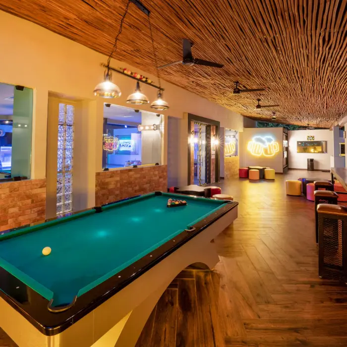 sports bar at Viva Maya by Wyndham