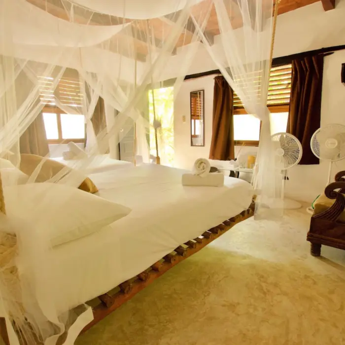 double bed room at Zulum Hotel