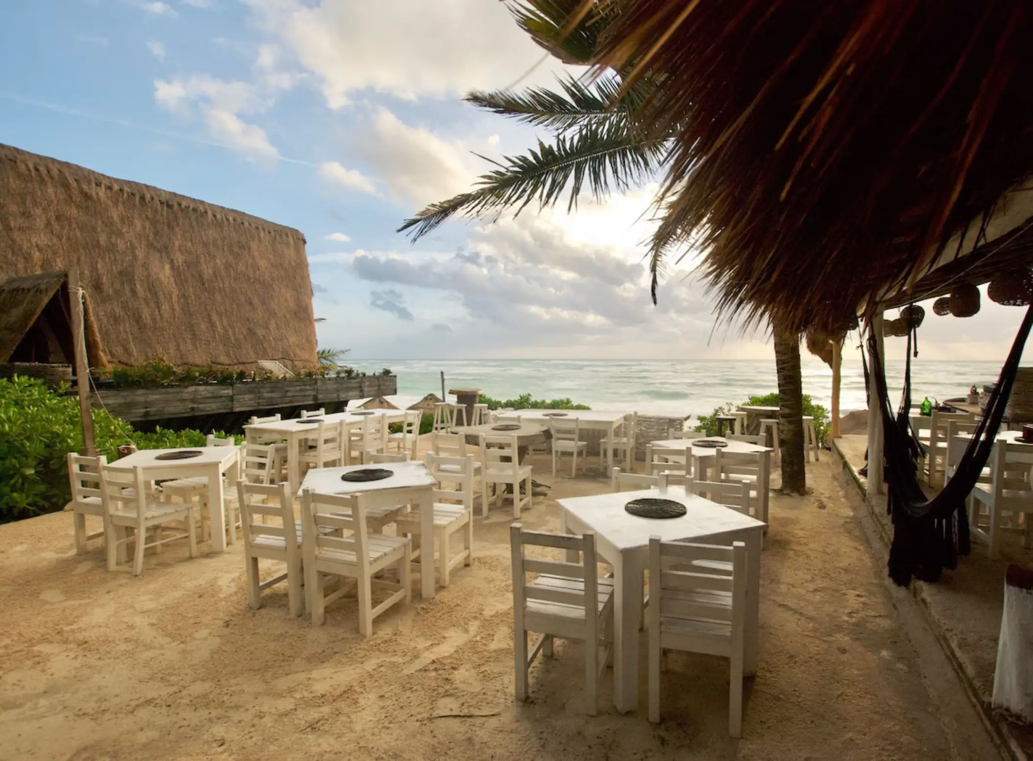 restaurant at zulum hotel tulum