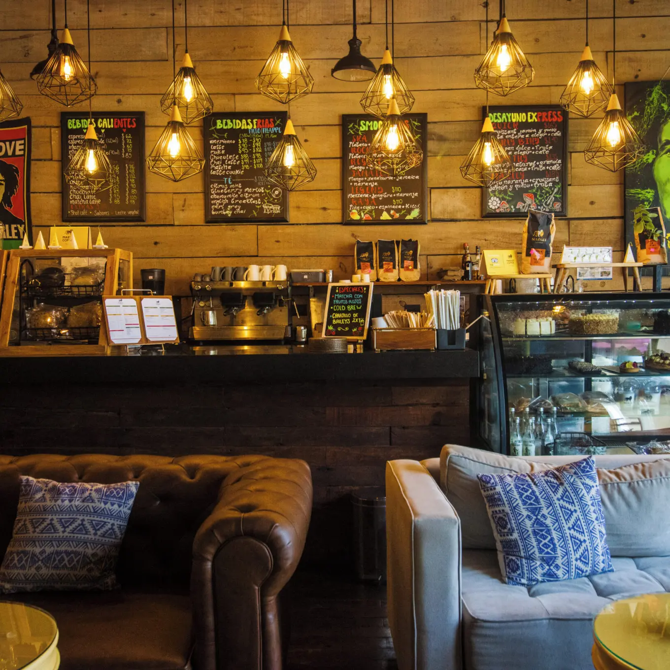 Marley Coffee in Playa del Carmen