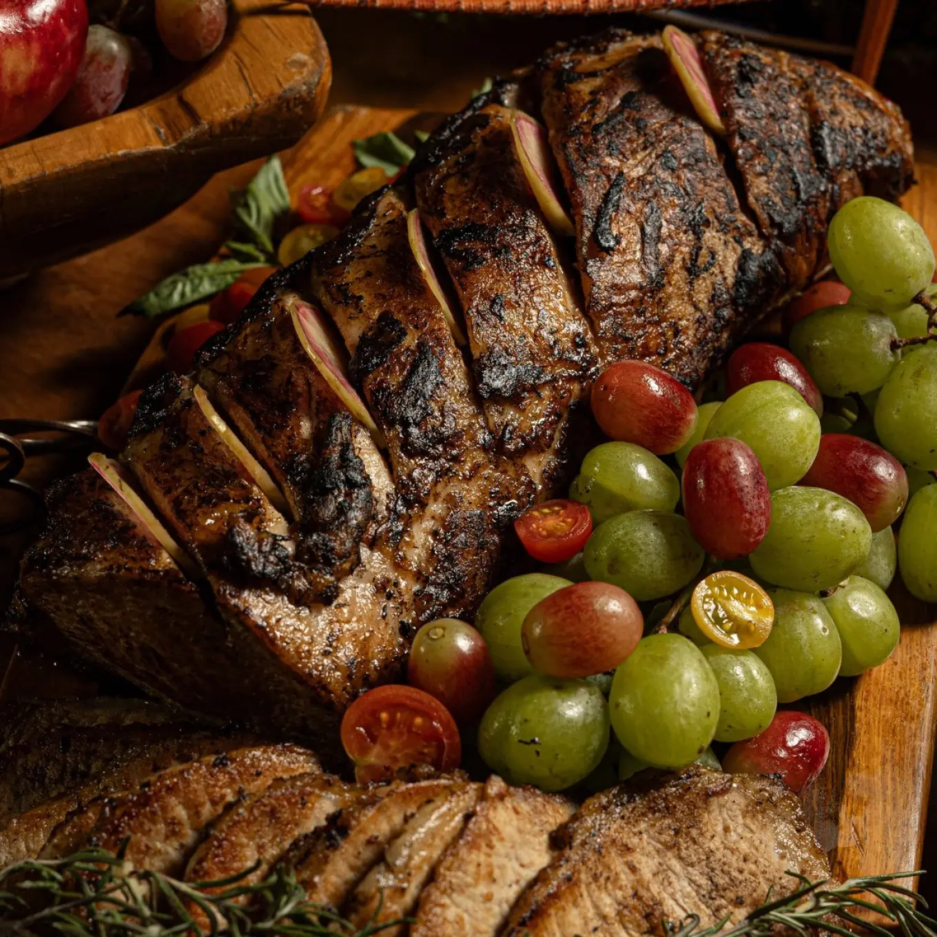 steak at Bovinos Churrascaria