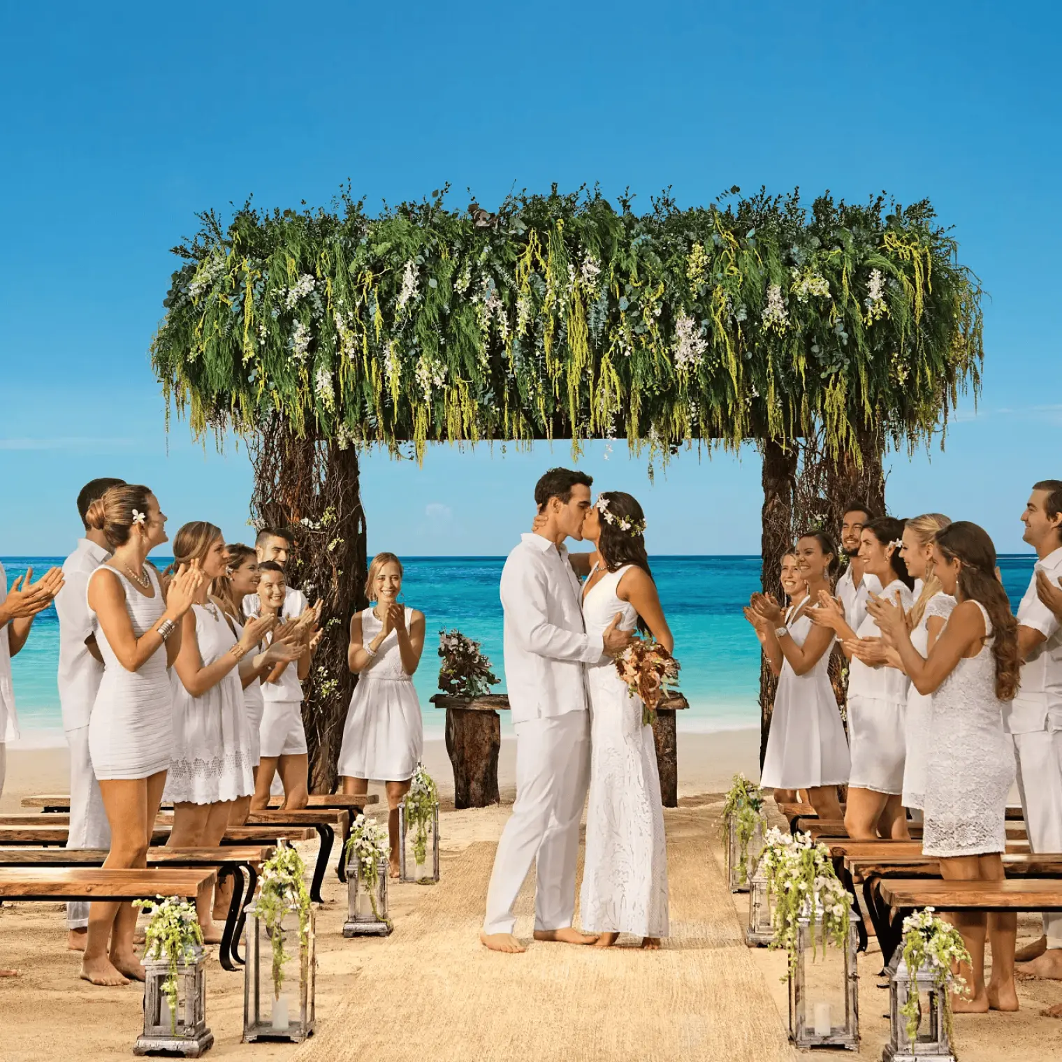 wedding at secrets akumal