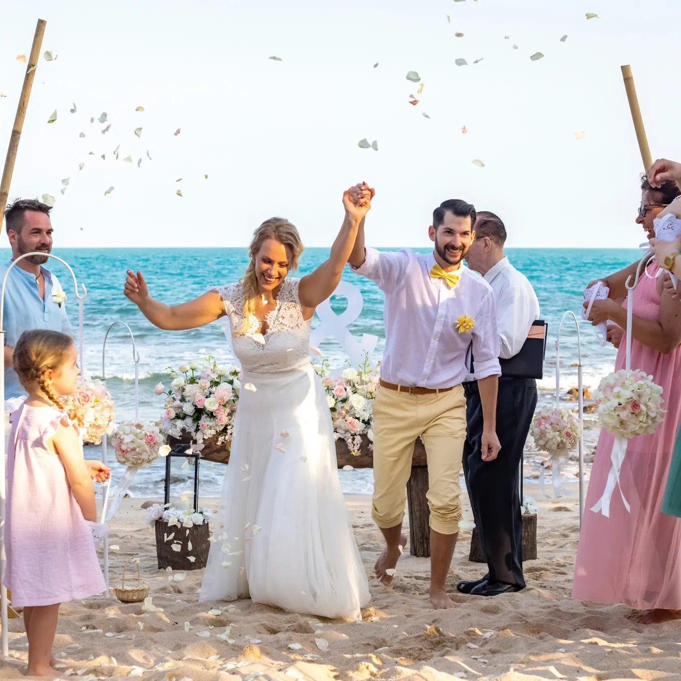 wedding on the beach