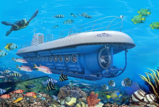 submarine tour in aruba