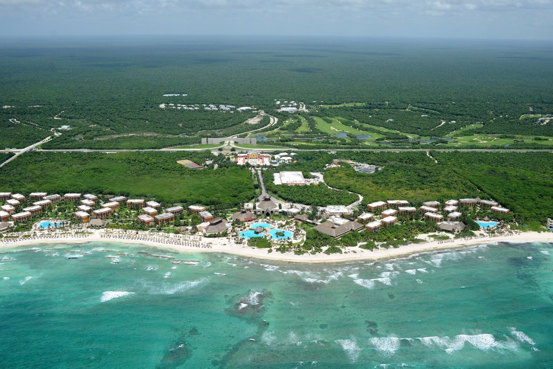 grand bahia principe tulum from airport