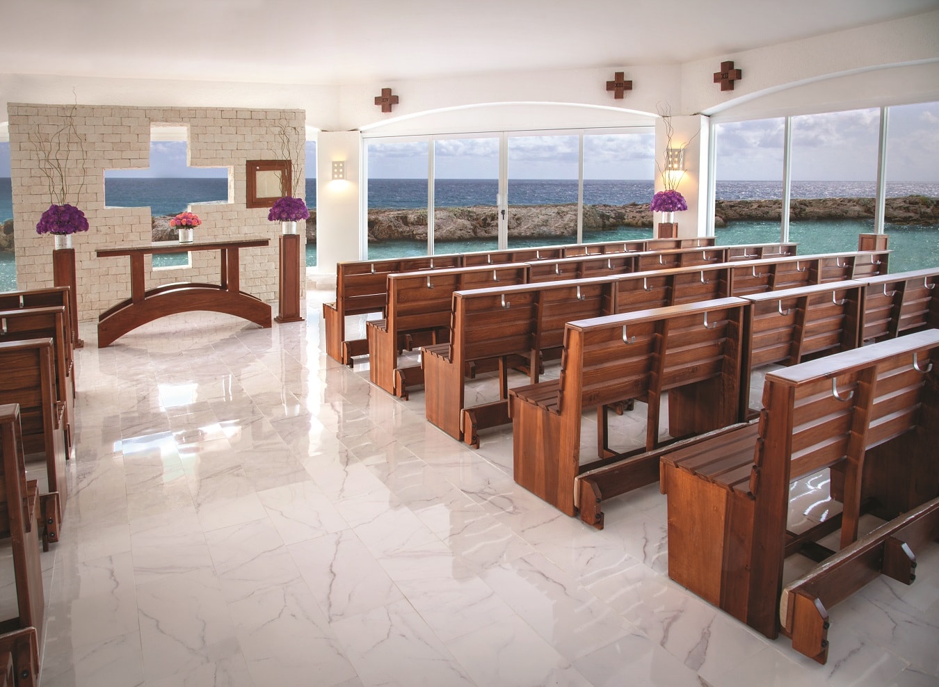 Hard Rock Riviera Maya wedding chapel 