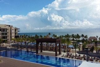 Royalton Riviera Cancun aerial view
